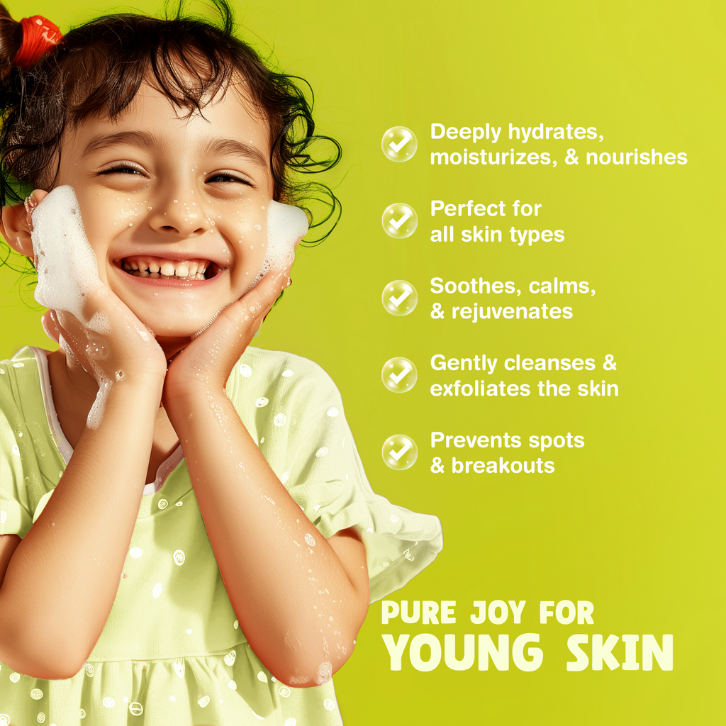 Kids Foaming Face Wash - Apple