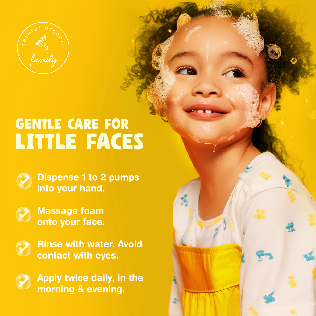Kids Foaming Face Wash - Apple
