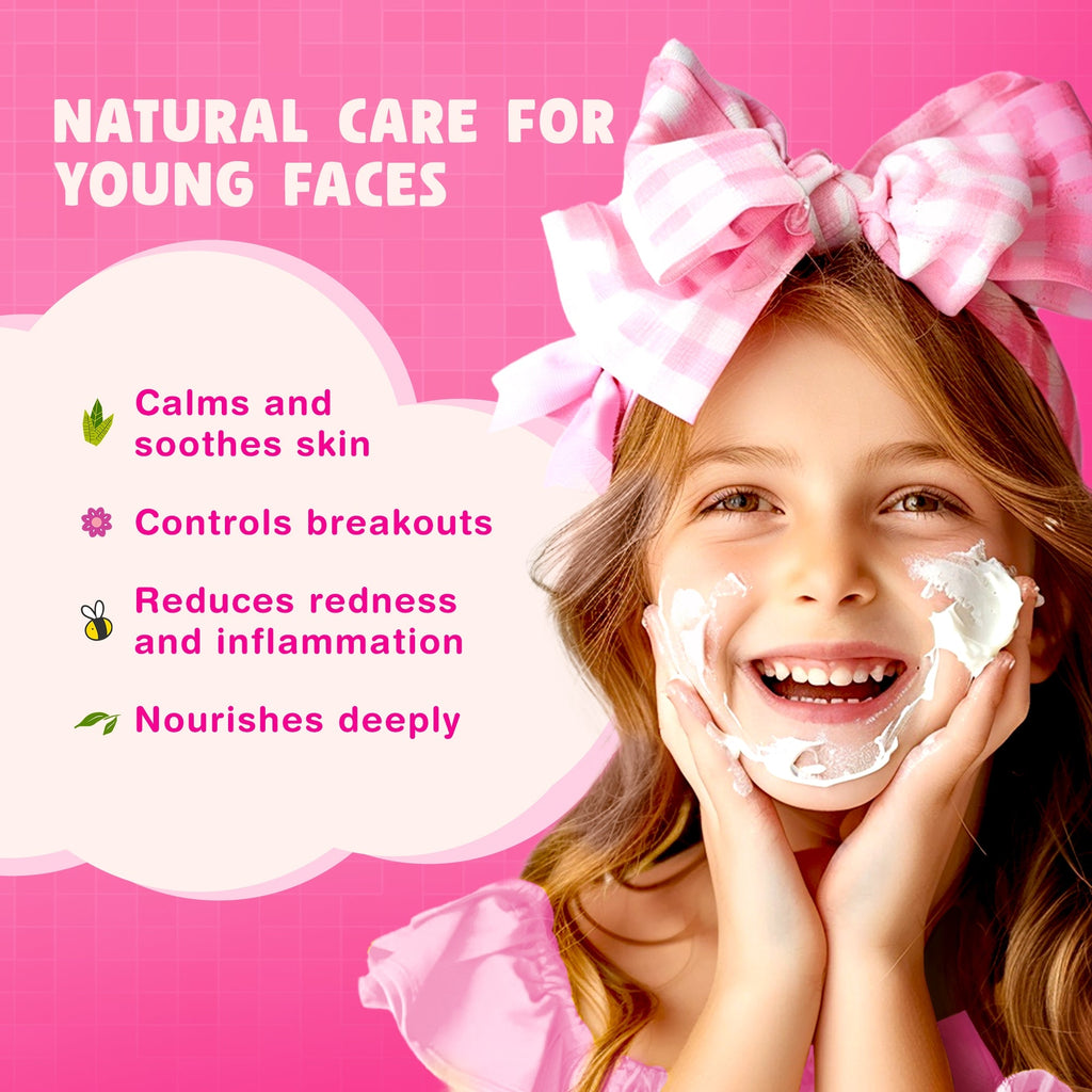 Multi-Award Winning Face Cream for Kids - Peppermint & Lime
