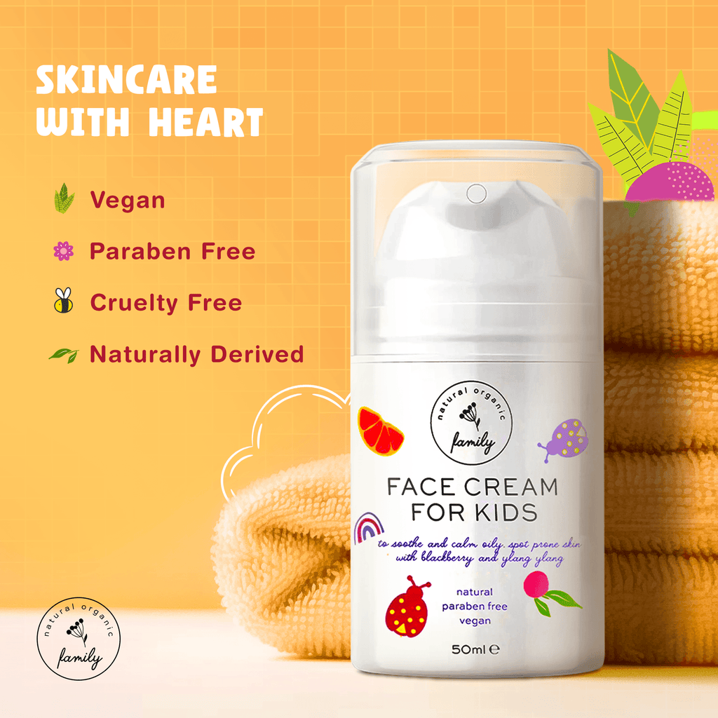 Multi-Award Winning Face Cream for Kids - Blackberry & Ylang Ylang