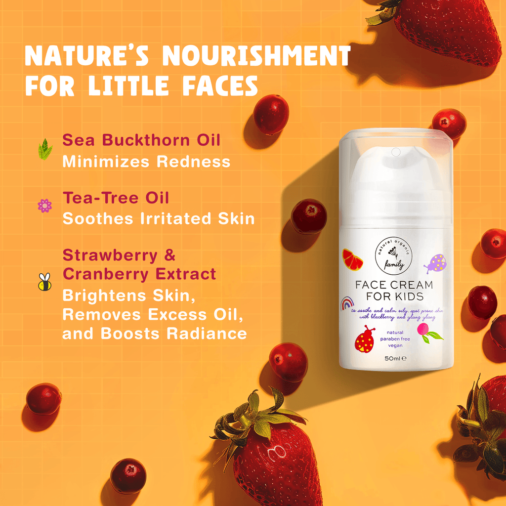 Multi-Award Winning Face Cream for Kids - Blackberry & Ylang Ylang