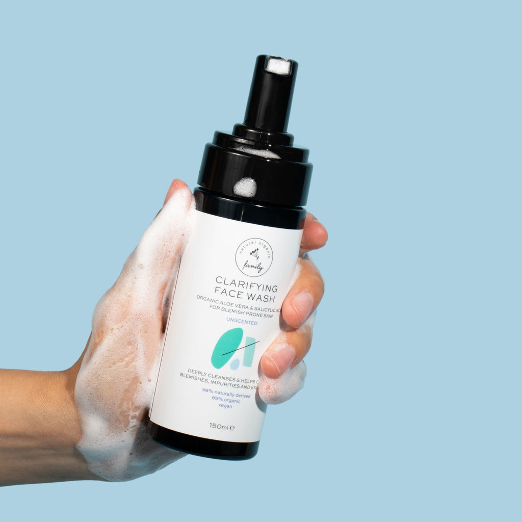 Clarifying Face Wash with Salicylic Acid for teens - Unscented